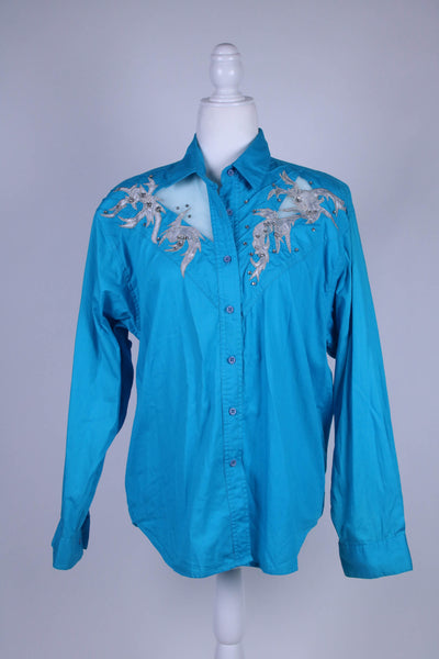 80’s Wrangler button down - Med/Large