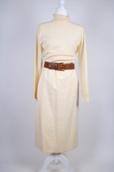 Cognac belt with gold hardware | Small/Medium