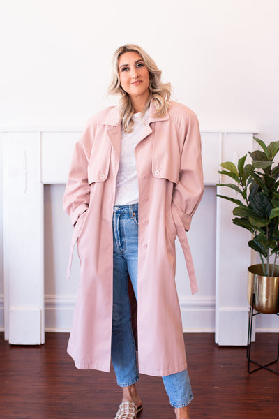 80's J. Gallery trench - Small/Medium