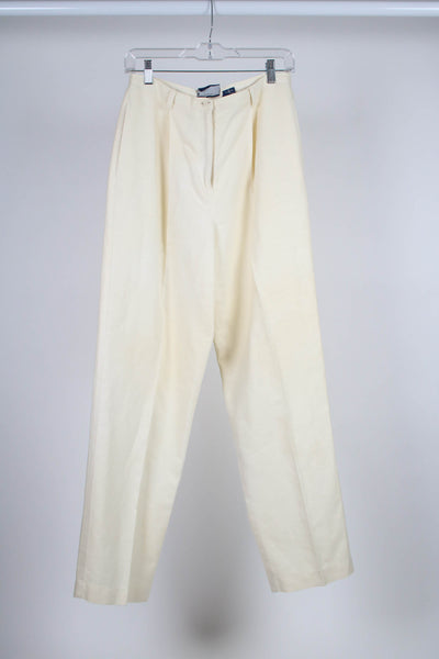 Cream high waist pants | Size 8