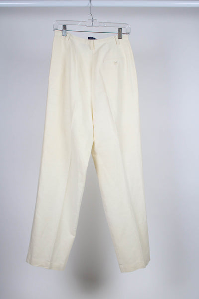 Cream high waist pants | Size 8