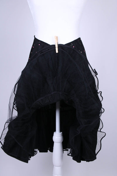 60's RoJene floral skirt slip - Small/waist 26"